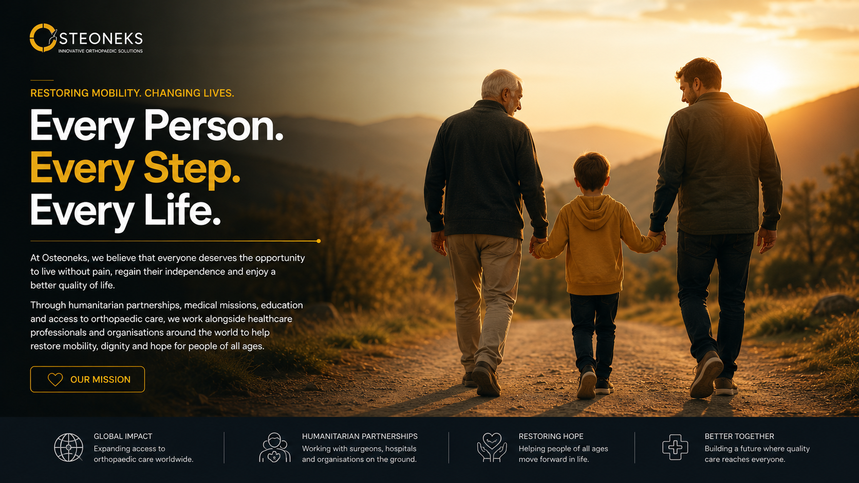 Restoring mobility, changing lives